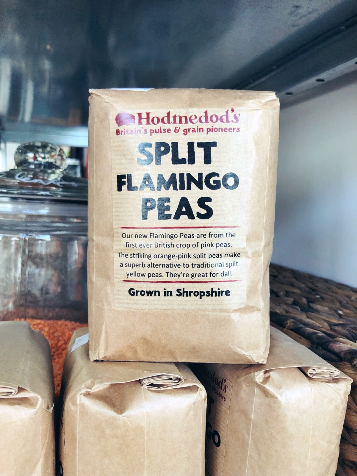 Hodmedod's Split Flamingo Peas 1kg
