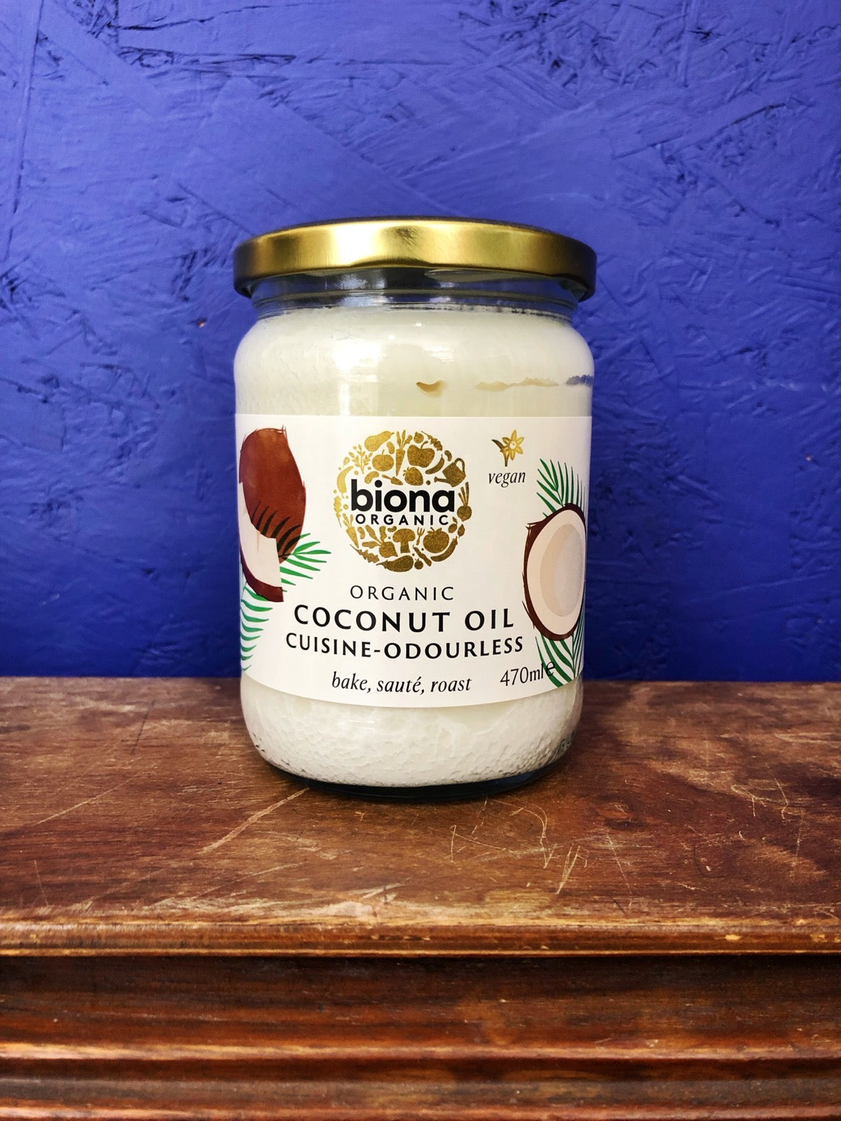 Biona Organic Cuisine Odourless Coconut Oil 470ml