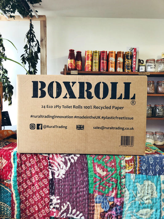 Boxroll 100% Recycled Toilet Paper 24 pack